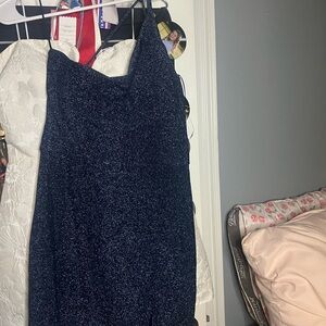 Sparkling Navy Blue Dress